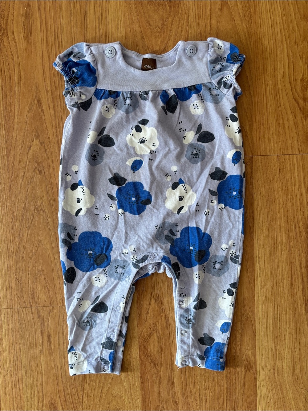 Tea Collection Floral Baby Onesie One-piece